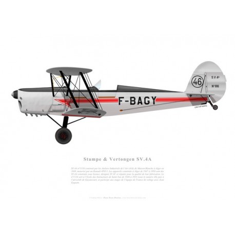 Stampe & Vertongen SV.4A n°1116, F-BAGY