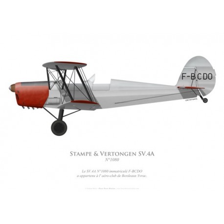 Stampe & Vertongen SV.4A n°1080, F-BCDO