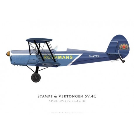 Stampe & Vertongen SV.4C No 1139, G-AYCK