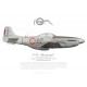 F-6D Mustang, GR II/33 "Savoie", French air force, Friburg, 1945