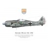  Fw 190A-8, Oblt. Rudi Linz, 12./JG 5, février 1945