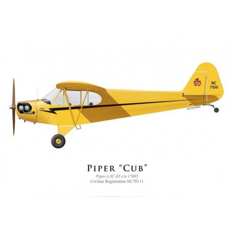 Piper J-3 Cub NC70111