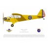 Piper Cub F-GHLQ "Spirit of Lewis", CAF French Wing