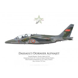 Dassault-Dornier Alpha Jet E162, Groupement Ecole 314, 3ème Escadron d'Instruction en Vol, Tours