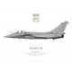 Print du Dassault Rafale M5, Flottille 12.F, Aéronautique Navale, BAN Landivisiau, 2006