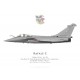 Print of the Dassault Rafale C No 130, ETR 2/92 "Aquitaine", French air force