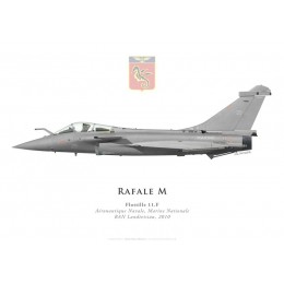 Print du Dassault Rafale M29, Flottille 11.F, BAN Landivisiau, 2010
