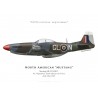 Mustang Mk IV "Sweetpea", No 5 Squadron SAAF, Italie, 1945