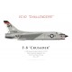 Print du Vought F-8D Crusader, VC-10 "Challengers", NAS Cecil Field, 1967