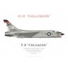 F-8D Crusader, VC-10 "Challengers", NAS Cecil Field, 1967