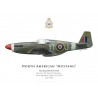 Mustang Mk III, S/L Derrick Westenra, No 65 Squadron, Royal Air Force, juin 1944