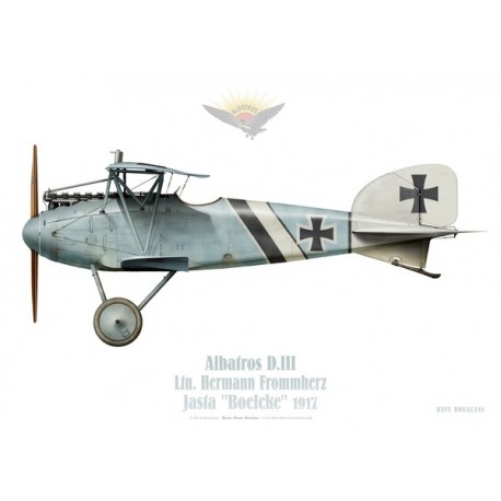 Albatros D.III, Ltn. Frommherz, Jasta "Boelcke", 1917 