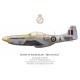 North American Mustang Mk IV, F/L Mitchell Johnston, No 442 Squadron, Royal Canadian Air Force, juin 1945