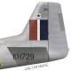 North American Mustang Mk IV, F/L Mitchell Johnston, No 442 Squadron, Royal Canadian Air Force, juin 1945