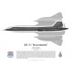 SR-71A Blackbird flown by B. Weaver and J. Zwayer, 25 January 1966, Edwards AFB, US Air Force