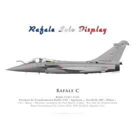 Rafale C, ETR 2/92 "Aquitaine", Rafale Solo Display, RIAT 2016