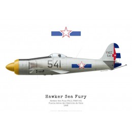 Sea Fury FB.11, FAEC 541, Armée de l'air cubaine, 1958