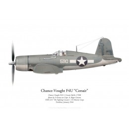 Chance-Vought F4U-1 Corsair, Capt. A. R. Conant, VMF-215, Torokina, janvier 1944