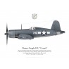 F4U-1A Corsair, Major Gregory "Pappy" Boyington, VMF-214 "Black Sheep", Vella Lavella, 1943