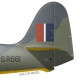 Hawker Sea Fury FB.11 G-CBEL aux couleurs du prototype Sea Fury SR661