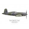 Corsair Mk II, Sub Lt Leslie Durno, No 1834 Squadron, Fleet Air Arm, HMS Victorious, 1944