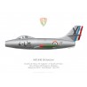 MD.450 Ouragan, Escadron de Chasse 2/4 “Lafayette”, BA 136 Bremgarten, Allemagne, 1955