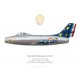 MD.450 Ouragan n°317, Patrouille de France 1956, Escadron de Chasse 3/4 “Flandres”