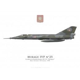 Mirage IVP, Escadron de Bombardement 2/91 “Bretagne”, French air force, 1996