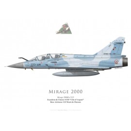 Mirage 2000B, EC 5/330 "Côte d'Argent", BA 118 Mont-de-Marsan