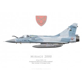 Mirage 2000C n°40, EC 3/5 "Comtat-Venaissin", BA 115 Orange-Caritat