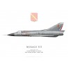 Mirage IIIC, Escadron de Chasse 3/2 "Alsace", Base Aérienne 102 Dijon-Longvic, 1968