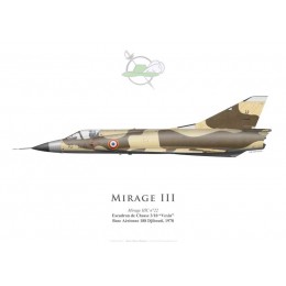 Mirage IIIC, Escadron de Chasse 3/10 "Vexin", Base Aérienne 188 Djibouti, 