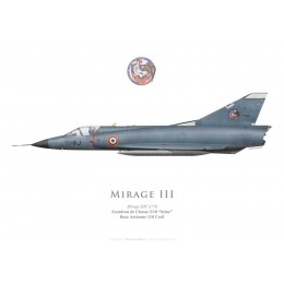 Mirage IIIC, Escadron de Chasse 2/10 "Seine"', Base Aérienne 110 Creil