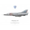 Mirage IIIC n°91, Escadron de Chasse 1/2 "Cigognes", Base Aérienne 102 Dijon-Longvic, 1967