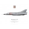 Mirage IIIC n°85, Escadron de Chasse 1/10 "Valois", Base Aérienne 110 Creil, 1976 