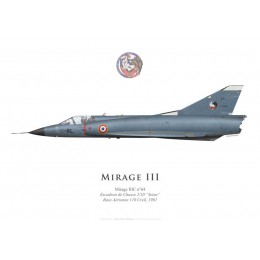 Mirage IIIC n°64, Escadron de Chasse 2/10 "Seine", Base Aérienne 110 Creil