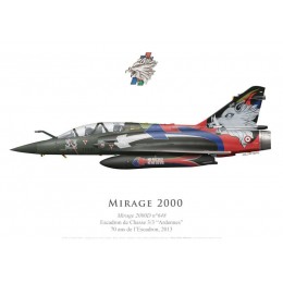 Mirage 2000D, Décoration 70 ans de l'EC 3/3 "Ardennes", 2013