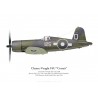 Corsair Mk II, Sub Lt P. S. Cole, 1830 Naval Air Squadron, HMS Illustrious, 1945