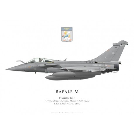 Dassault Rafale M15, Flottille 12.F, BAN Landivisiau, 2012