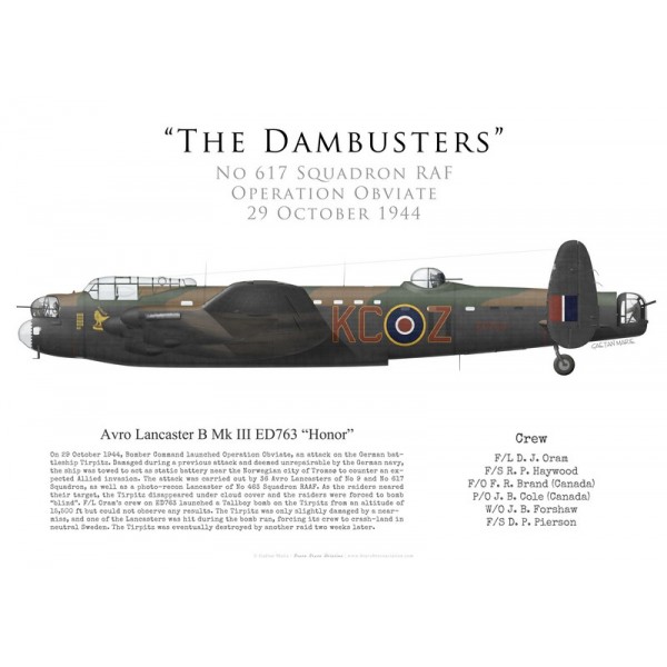 MF6 617 Sqn RAF Lancaster Dambusters WW2 WWII cover Churchill Stamp 2003 BFPS
