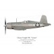Chance-Vought F4U-1 Corsair 02435, Kenneth Walsh, VMF-215, Munda airfield, August 1943