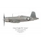 Chance-Vought F4U-1 Corsair 03829, Capt James Cupp, VMF-213, Munda, September 1943