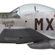 P-51D Mustang 44-15745 "Heavenly Body", Lt. Nelson & Lt. Bourque, 82nd Fighter Squadron, 78th Fighter Group, 1945