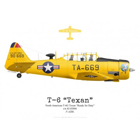 T-6G Texan "Ready for Duty", F-AZBL