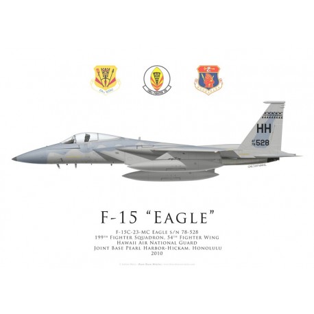F-15C Eagle, 199th Fighter Squadron, 54th Fighter Wing, Hawaii ANG