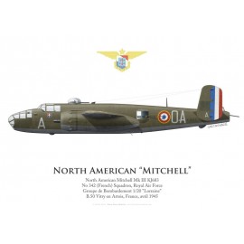 Mitchell Mk III, No 342 (French) Squadron, Royal Air Force, 1945