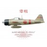 A6M2 Model 21 Zero, PO1c Takeshi Hirano, Akagi, Pearl Harbor, 7 décembre 1941
