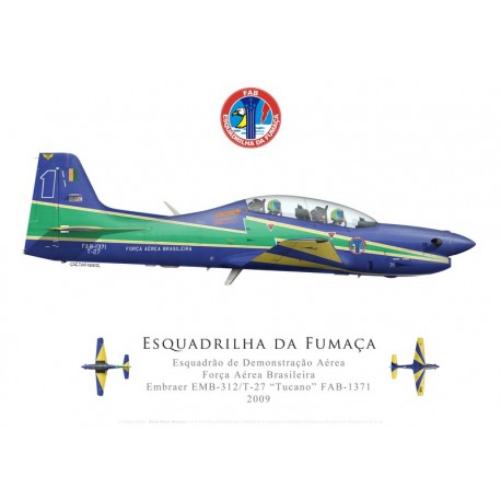 T-27 Tucano, Esquadrilha da Fumaça demonstration team, Força Aérea Brasileira