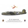 B-24D "Hot Stuff", 330th Bomb Squadron, 93rd Bomb Group, 1943