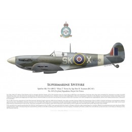 Supermarine Spitfire Mk Vb AB921, Sgt Ben Scaman, No 165 (Ceylon) Squadron, Royal Air Force, mai 1943